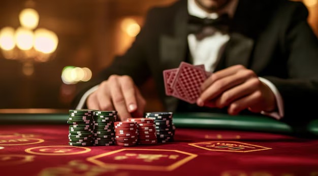 Player bust over 21 in Speed Blackjack game